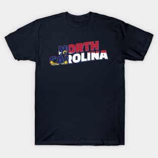 North Carolina vintage style retro souvenir T-Shirt